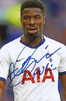 Serge Aurier  Tottenham Hotspur  Fußball Autogramm Foto original signiert 