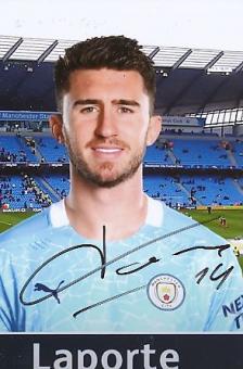 Aymeric Laporte  Manchester City  Fußball Autogramm Foto original signiert 