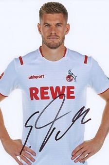 Simon Terodde  FC Köln  Fußball Autogramm Foto original signiert 
