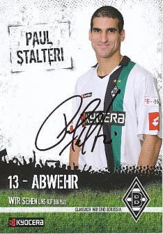 Paul Stalteri  2008/2009  Borussia Mönchengladbach  Fußball  Autogrammkarte original signiert 