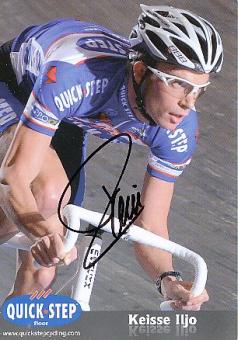 Iljo Keisse  Belgien  Team Quick Step Autogrammkarte original signiert 