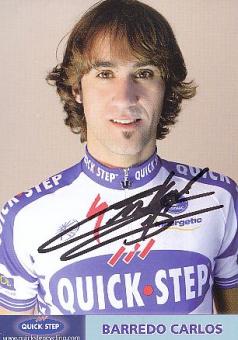 Carlos Barredo  Belgien  Team Quick Step Autogrammkarte original signiert 