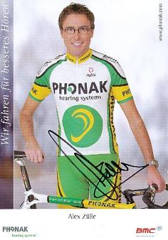 Alex Zülle  Team Phonak  Autogrammkarte original signiert 