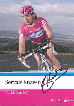 Servais Knaven  Team Telekom   Radsport  Autogrammkarte original signiert 