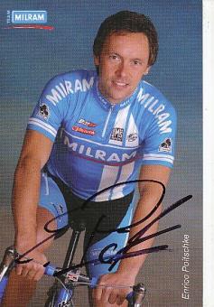 Enrico Polischke  Team Milram   Radsport  Autogrammkarte original signiert 