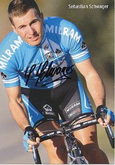 Sebastian Schwager  Team Milram   Radsport  Autogrammkarte original signiert 