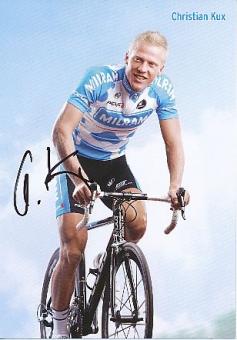 Christian Kux  Team Milram   Radsport  Autogrammkarte original signiert 