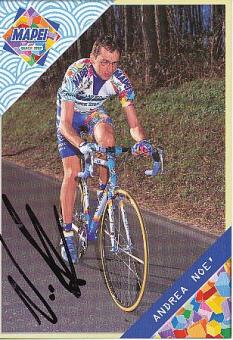 Andrea Noe  Team Mapei  Radsport  Autogrammkarte original signiert 
