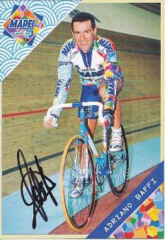 Adriano Baffi  Team Mapei  Radsport  Autogrammkarte original signiert 