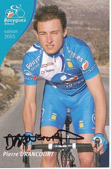 Pierre Drancourt  Team Bouygues  Radsport  Autogrammkarte original signiert 