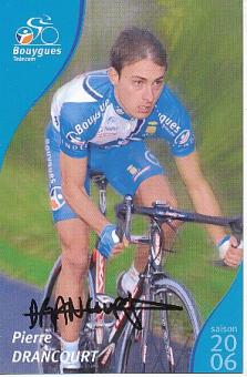 Pierre Drancourt  Team Bouygues  Radsport  Autogrammkarte original signiert 
