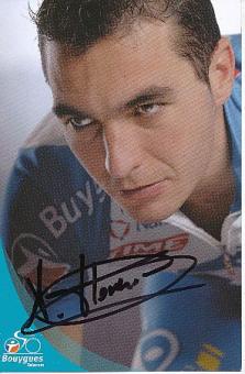 Xavier Florencio  Team Bouygues  Radsport  Autogrammkarte original signiert 