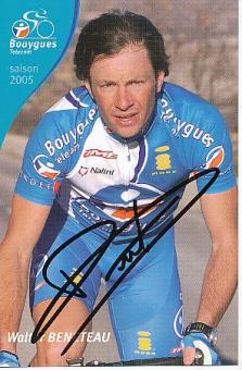 Giovanni Bernaudeau  Team Bouygues  Radsport  Autogrammkarte original signiert 