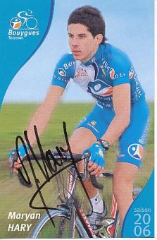 Maryan Hary  Team Bouygues  Radsport  Autogrammkarte original signiert 