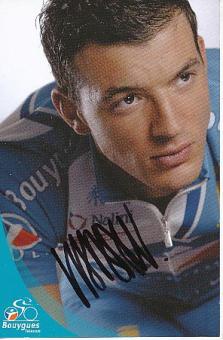 Said Haddou  Team Bouygues  Radsport  Autogrammkarte original signiert 