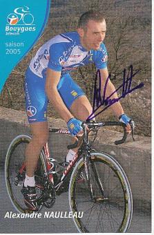 Alexandre Naulleau  Team Bouygues  Radsport  Autogrammkarte original signiert 