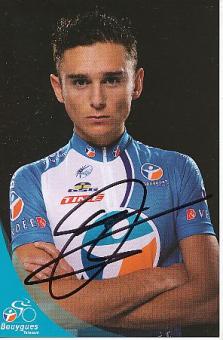 Perrig Quemeneur  Team Bouygues  Radsport  Autogrammkarte original signiert 