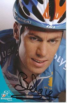 Julien Belgy  Team Bouygues  Radsport  Autogrammkarte original signiert 