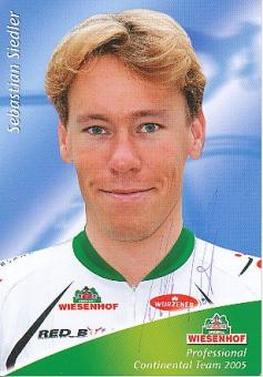 Sebastian Siedler  Team Wiesenhof  Radsport  Autogrammkarte original signiert 