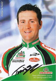 Timo Scholz  Team Wiesenhof  Radsport  Autogrammkarte original signiert 