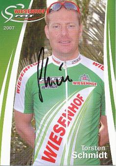 Torsten Schmidt  Team Wiesenhof  Radsport  Autogrammkarte original signiert 