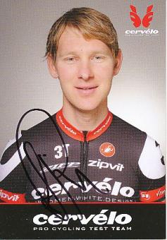 Gabriel Rasch  Team Cervelo  Radsport  Autogrammkarte original signiert 