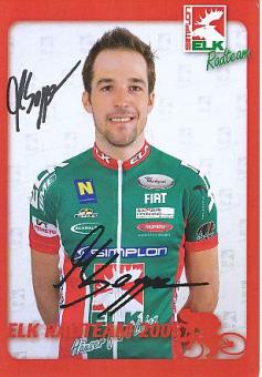 Markus Eibegger  Team ELK  Radsport  Autogrammkarte original signiert 