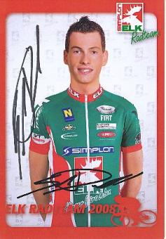 Stefan Denifl  Team ELK  Radsport  Autogrammkarte original signiert 