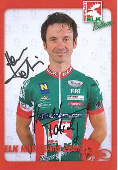 Harald Totschnig  Team ELK  Radsport  Autogrammkarte original signiert 