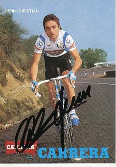 Christian Henn  Team Carrera  Radsport  Autogrammkarte original signiert 