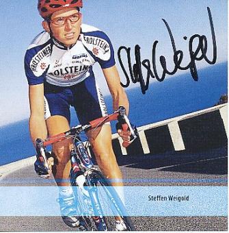 Steffen Weigold  Team Gerolsteiner  Radsport  Autogrammkarte original signiert 