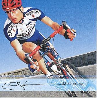 Tobias Steinhauser  Team Gerolsteiner  Radsport  Autogrammkarte original signiert 