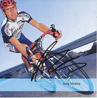 Georg Totschnig  Team Gerolsteiner  Radsport  Autogrammkarte original signiert 