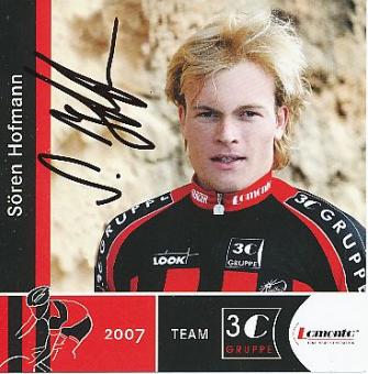 Sören Hofmann  Team 3C  Radsport  Autogrammkarte original signiert 