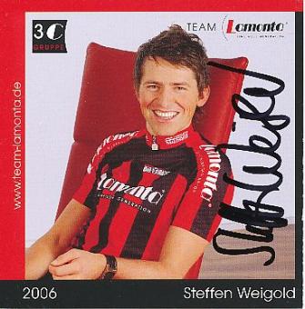 Steffen Weigold  Team 3C  Radsport  Autogrammkarte original signiert 
