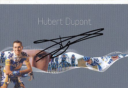 Hubert Dupont   Team Illes Baleares  Radsport  Autogrammkarte original signiert 