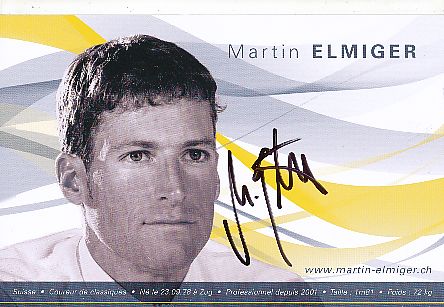 Martin Elmiger   Team Illes Baleares  Radsport  Autogrammkarte original signiert 