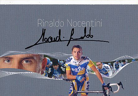 Rinaldo Nocentini  Team Illes Baleares  Radsport  Autogrammkarte original signiert 