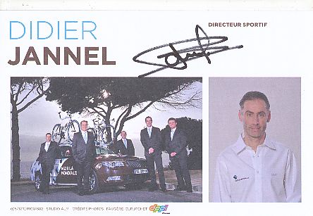 Didier Jannel  Team Illes Baleares  Radsport  Autogrammkarte original signiert 