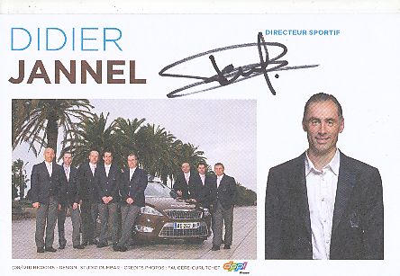 Didier Jannel  Team Illes Baleares  Radsport  Autogrammkarte original signiert 