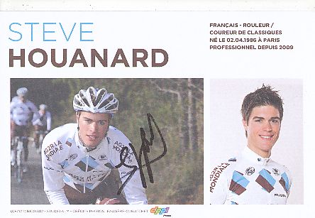 Steve Hounard  Team Illes Baleares  Radsport  Autogrammkarte original signiert 