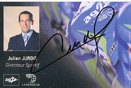 Julien Jurdie  Team Illes Baleares  Radsport  Autogrammkarte original signiert 