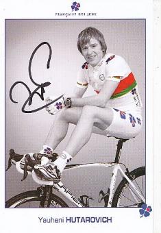 Yauheni Hutarovich  Team FDJ  Radsport  Autogrammkarte original signiert 