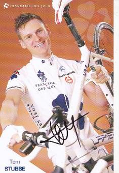 Tom Stubbe  Team FDJ  Radsport  Autogrammkarte original signiert 