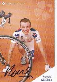 Francis Mourey  Team FDJ  Radsport  Autogrammkarte original signiert 