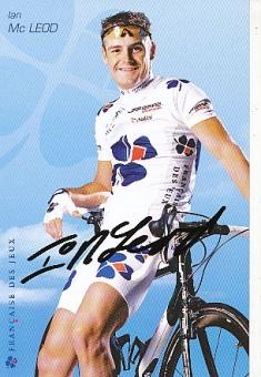 Ian Mc Leod  Team FDJ  Radsport  Autogrammkarte original signiert 