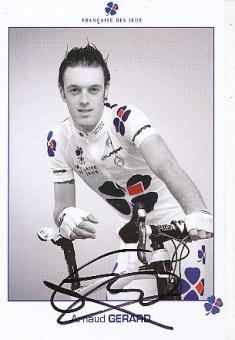 Arnaud Gerard  Team FDJ  Radsport  Autogrammkarte original signiert 