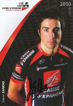 Xabier Zandio  Team Caisse D' Epargne  Radsport  Autogrammkarte original signiert 