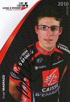 Angel Madrazo  Team Caisse D' Epargne  Radsport  Autogrammkarte original signiert 