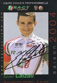 Sylvain Calzati  Radsport  Autogrammkarte original signiert 